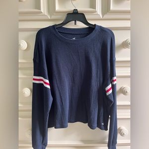 Women’s XS Hollister cropped long sleeve shirt
